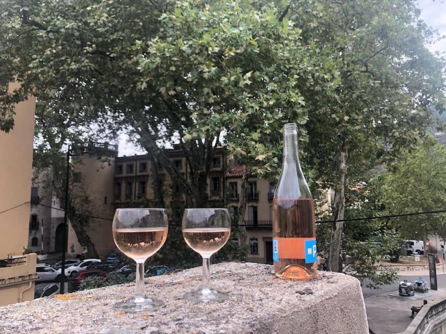 Au Coeur De Ville Avec Terrasse Céret Zewnętrze zdjęcie
