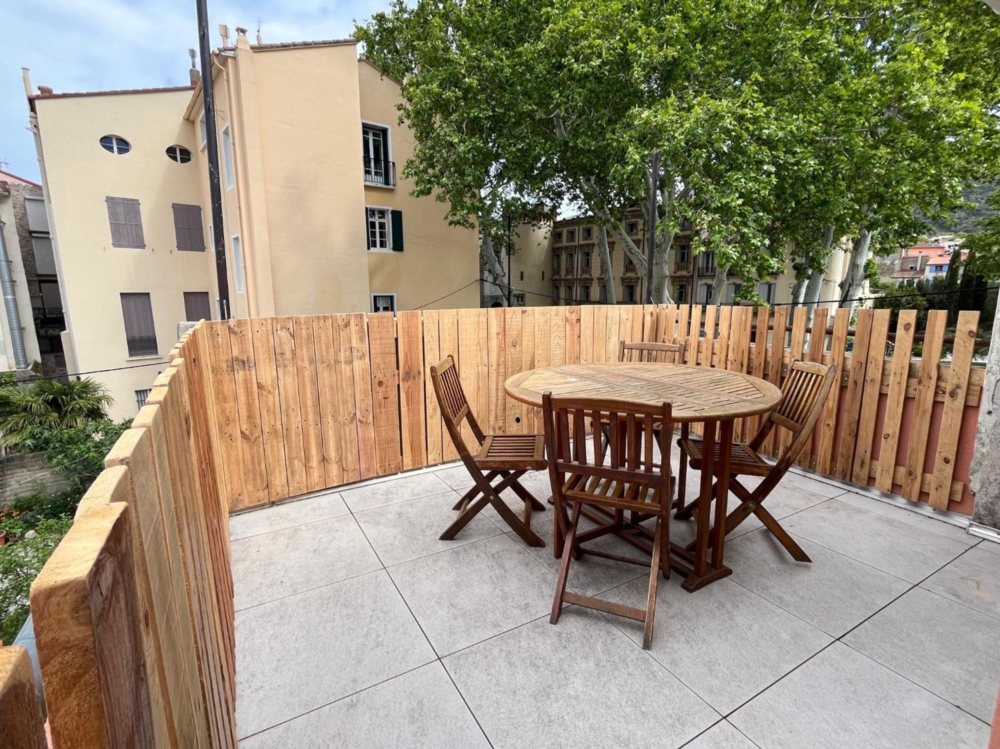Au Coeur De Ville Avec Terrasse Céret Zewnętrze zdjęcie